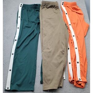 Lot of 3 Deyeek Breakaway Athletic Pants Men XL Multi Stretch Elastic Waist Off